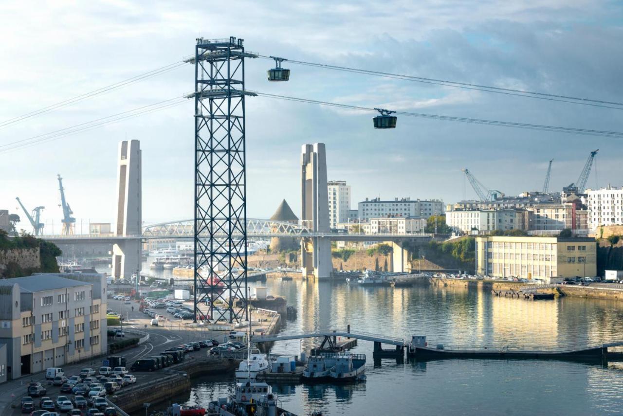 Gwer - Studio Neuf Hypercentre Terrasse Privee Apartment Brest Exterior foto